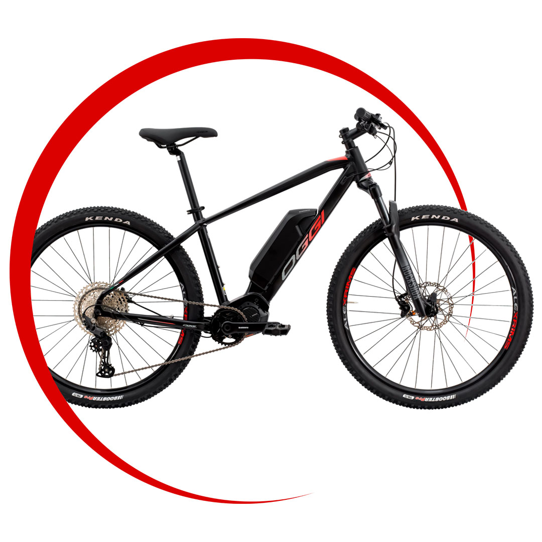 Oggi Big Wheel 8.3 Preto, Vermelho Cinza